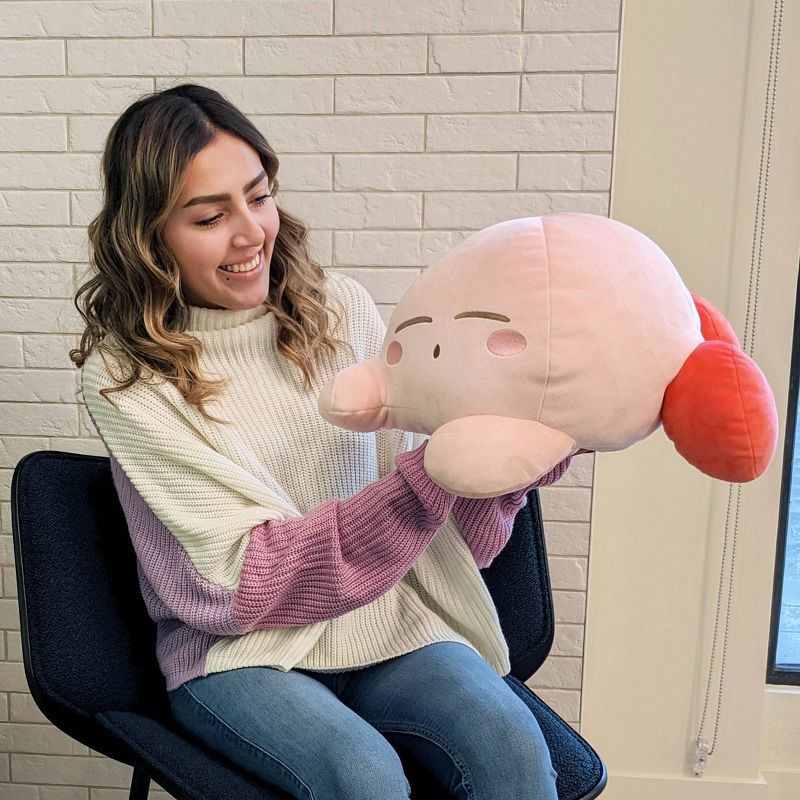 slide 8 of 13, Suya Suya Sleeping Kirby 19'' Plush, 1 ct