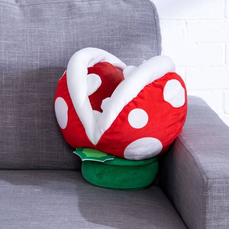 slide 4 of 5, Club Mocchi Mocchi Piranha Plant 15" Plush, 1 ct