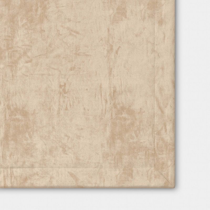 slide 4 of 5, Solid Plush Throw Blanket with Faux Shearling Reverse Khaki - Threshold™, 1 ct