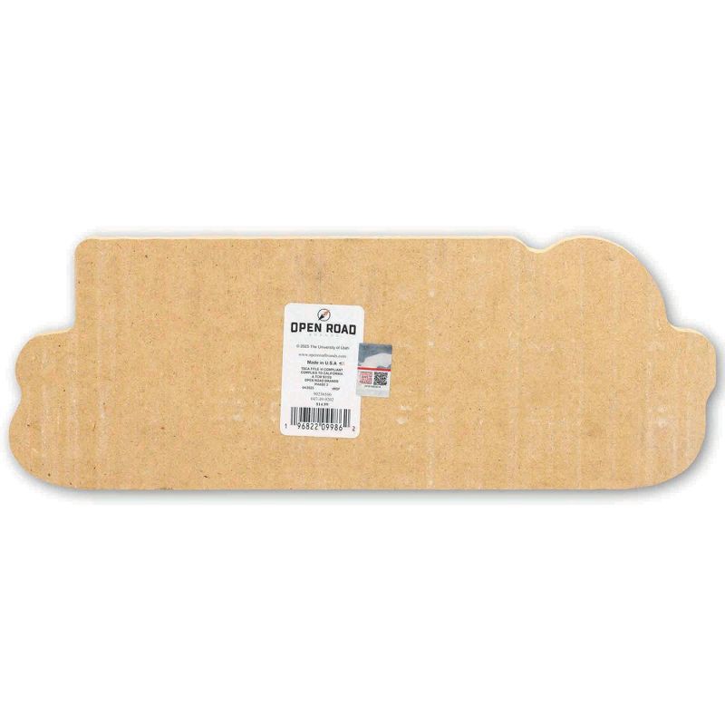 slide 2 of 4, NCAA Utah Utes Chunky Block Wood Wall Art, 1 ct