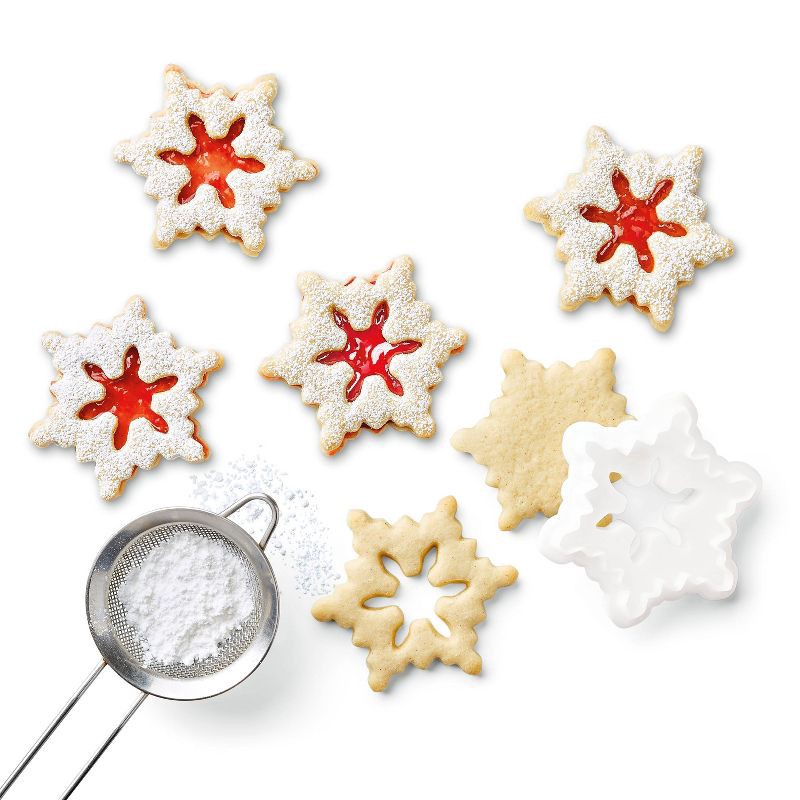 slide 4 of 4, Holiday Linzer Sandwich Cookie Baking Kit - 10oz - Favorite Day™, 10 oz
