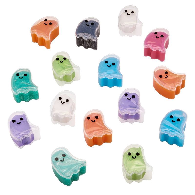 slide 8 of 9, Cra-Z-Slimy Halloween Boo Bag Party - 15pk: Includes 5 Colors, Creativity Focused, Slimes & Putties Set, 15 ct