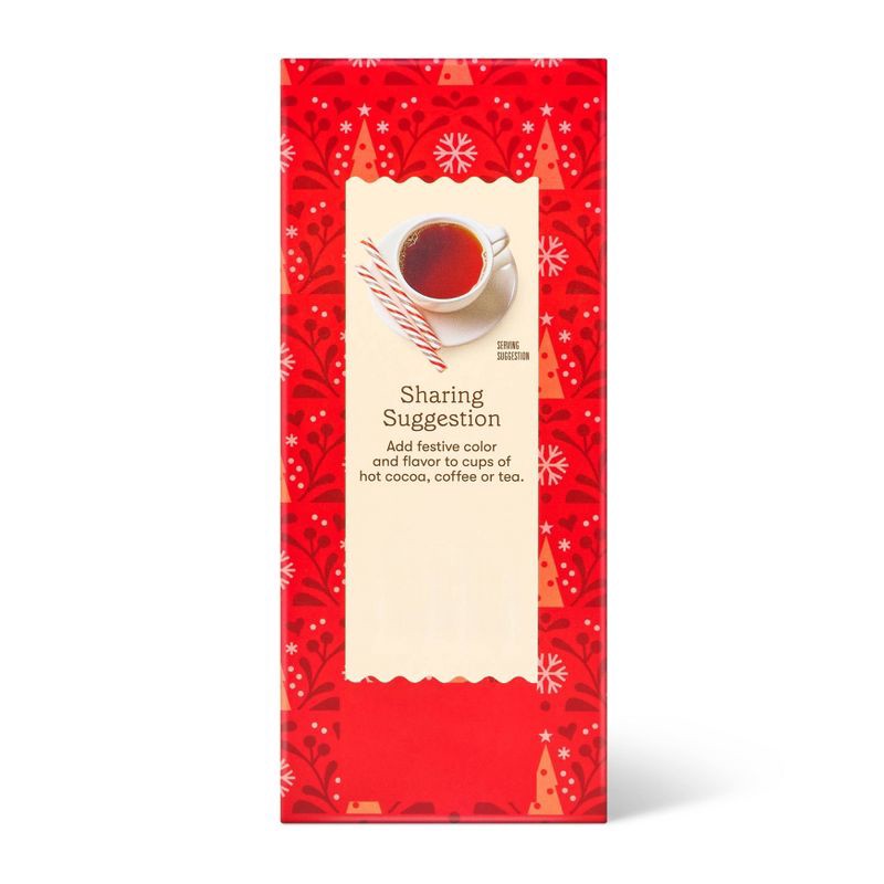 slide 3 of 3, Peppermint Christmas Candy Cane Stirrers - 5.29oz - Favorite Day™, 5.29 oz