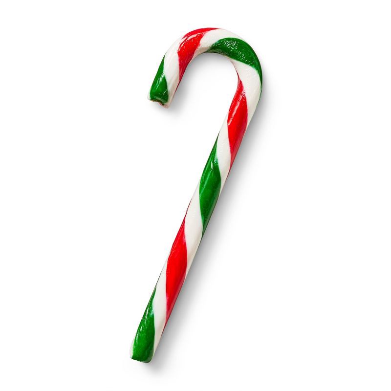 slide 3 of 3, Jumbo Cherry Christmas Candy Cane - 5.29oz - Favorite Day™, 5.29 oz