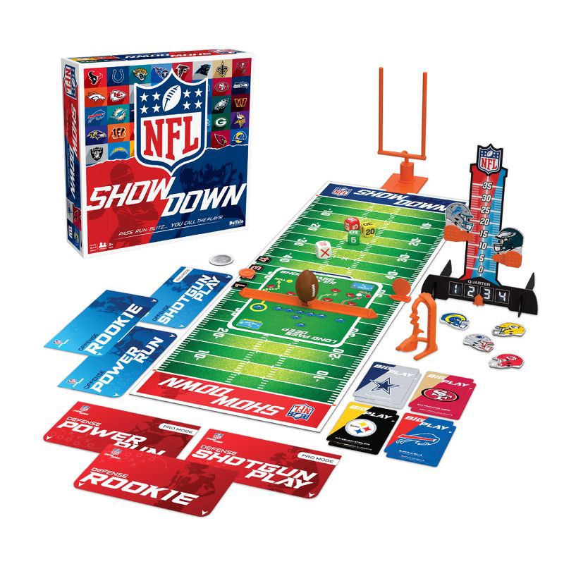 slide 2 of 7, Buffalo Games: NFL Showdown Card Game, 1 ct