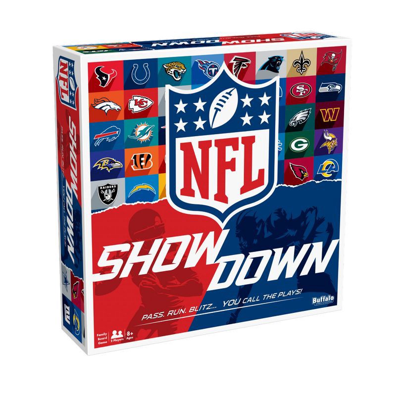 slide 1 of 7, Buffalo Games: NFL Showdown Card Game, 1 ct