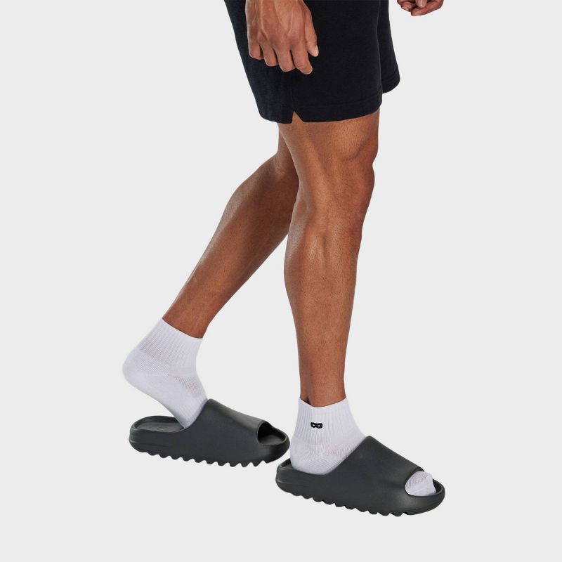 slide 3 of 6, Pair of Thieves BOWO 3+3 Bonus pack Ankle Socks - White 8-12, 1 ct