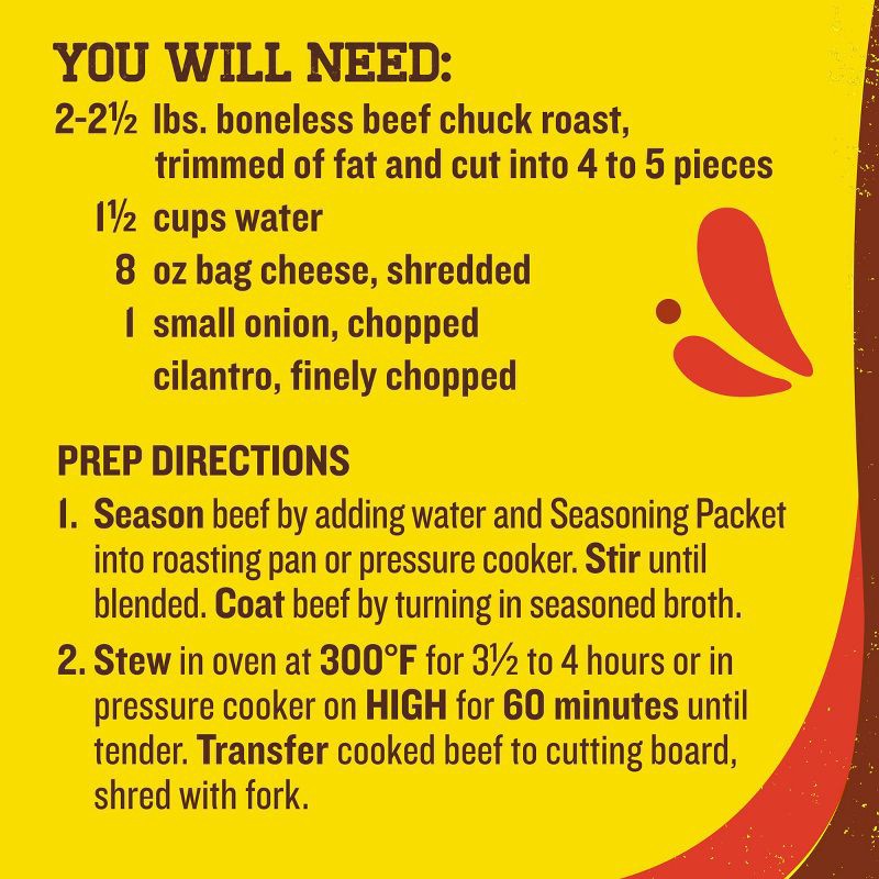 slide 5 of 7, Old El Paso Birria Taco Kit - 12.1oz/10ct, 12.1 oz, 10 ct