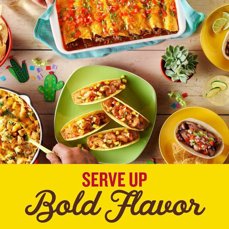 slide 5 of 7, Old El Paso Carb Advantage Nacho Cheese Flavored Crunchy Taco Shells - 3.95oz/8ct, 3.95 oz, 8 ct