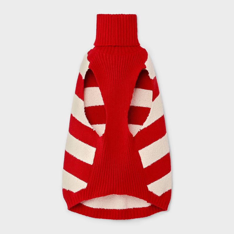 slide 3 of 6, Geo Stripe Boucle Dog Sweater - Boots & Barkley™ L, 1 ct