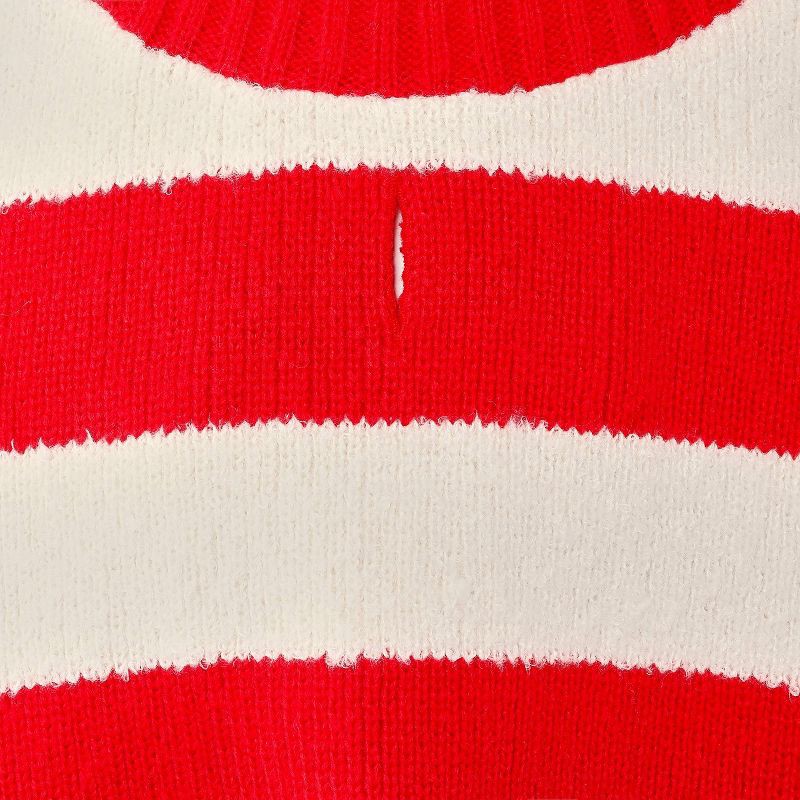 slide 4 of 6, Geo Stripe Boucle Dog Sweater - Boots & Barkley™ L, 1 ct