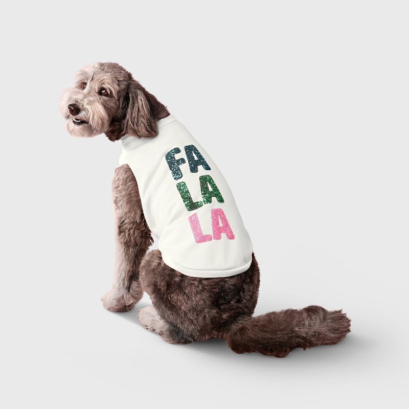 slide 1 of 5, Falala Crewneck Dog Shirt - Boots & Barkley™ XL, 1 ct