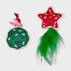 Jolly Cookies Cat Plush Toy Set - 2pcs - Boots & Barkley™