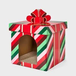 Present Shaped Cat Scratcher - 19.88" - Boots & Barkley™