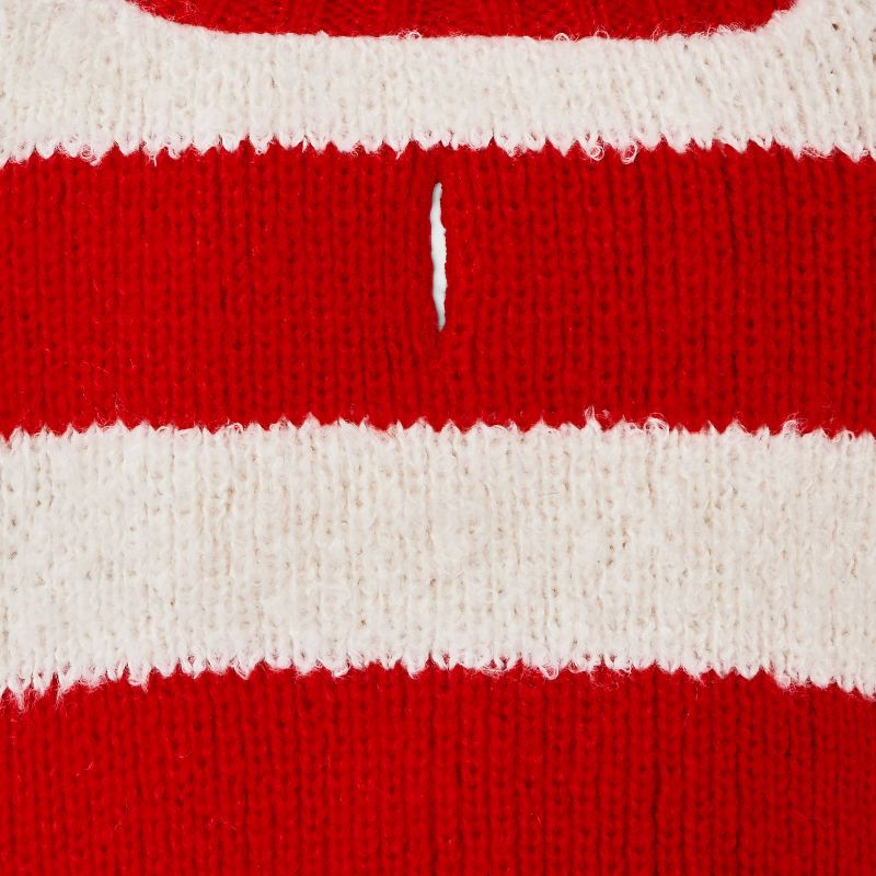 slide 4 of 6, Geo Stripe Boucle Dog Sweater - Boots & Barkley™ S, 1 ct