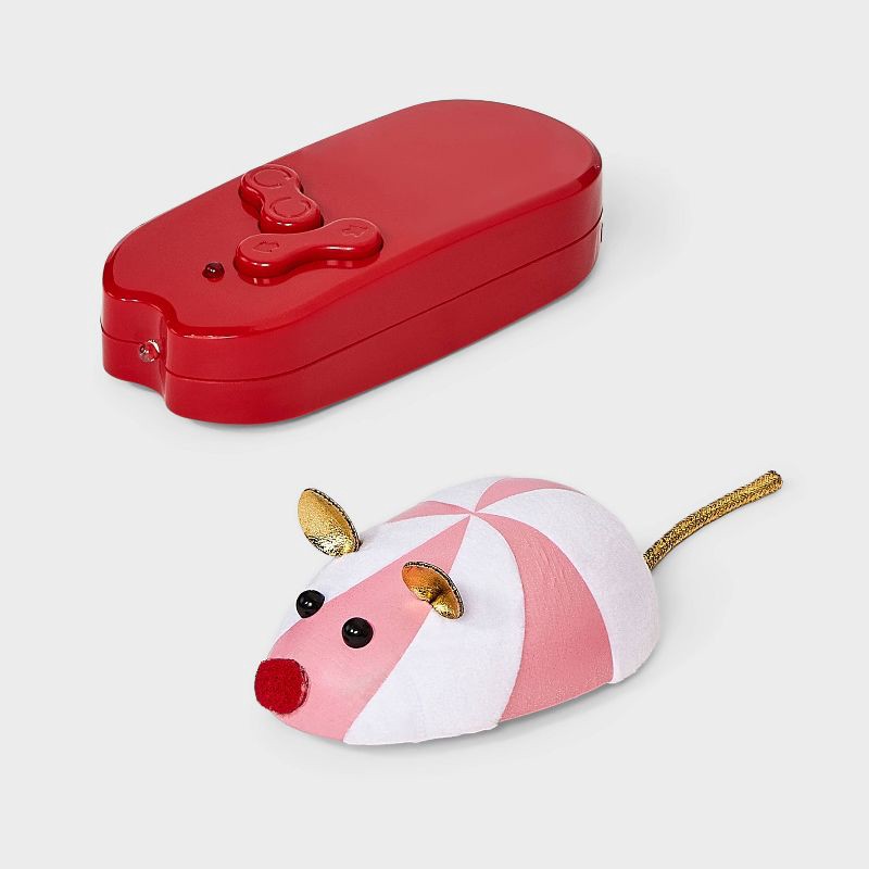 slide 3 of 3, Electronic Mouse Cat Teaser Toy - Boots & Barkley™, 1 ct