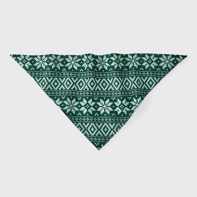 slide 4 of 4, Reversible Snowflake Dog Bandana - Boots & Barkley™ One Size Fits Most, 1 ct