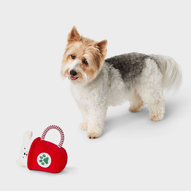 slide 2 of 3, Pup Cup Dog Plush Toy - Boots & Barkley™, 1 ct