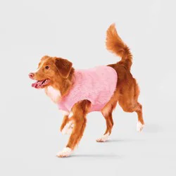 Pink Eyelash Dog Sweater - Boots & Barkley™ M