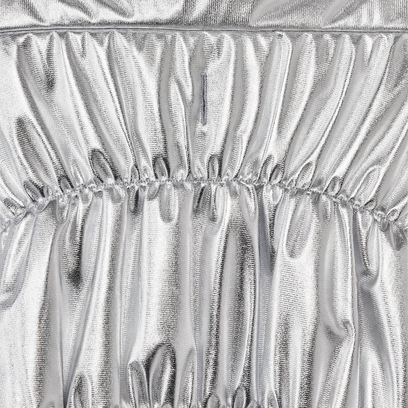 slide 4 of 6, Puffer Dog Vest - Boots & Barkley™ Metallic Silver L, 1 ct