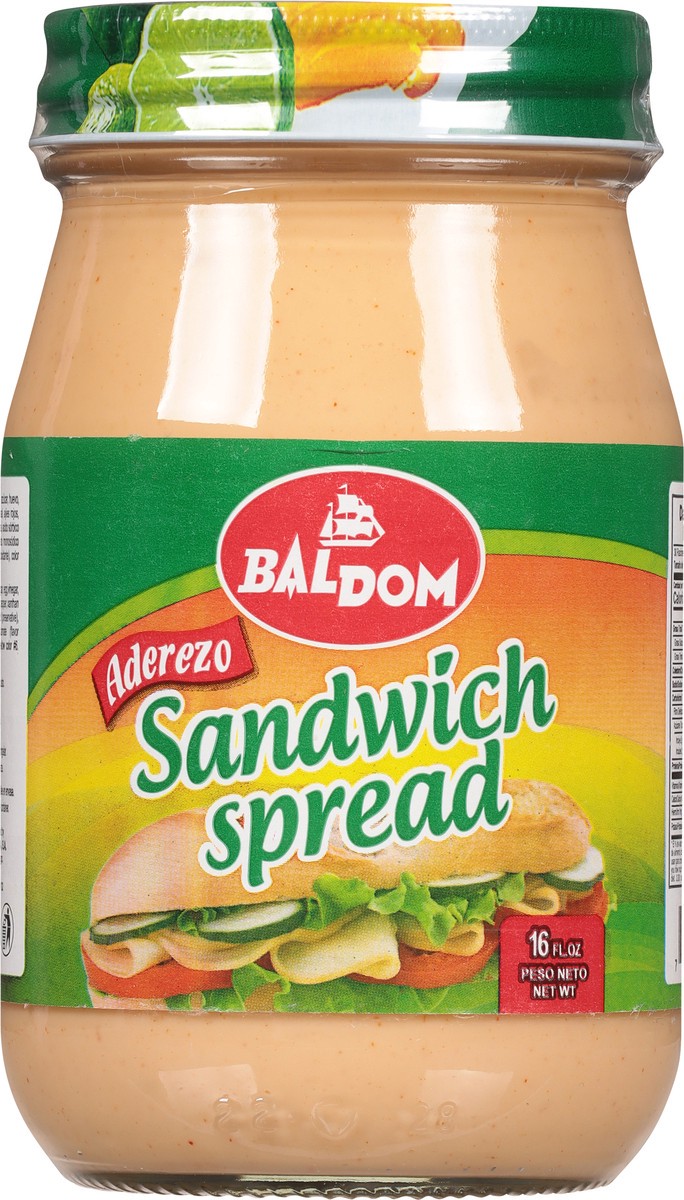 slide 7 of 9, Baldom Sandwich Spread 16 fl oz, 16 fl oz