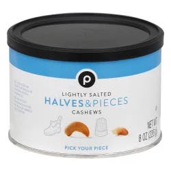 Publix Halves & Pieces Lightly Salted Cashews