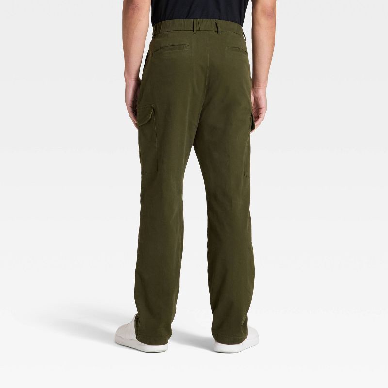 slide 2 of 3, Men's Vintage Cargo Pants - Goodfellow & Co™ Olive Green XS, 1 ct