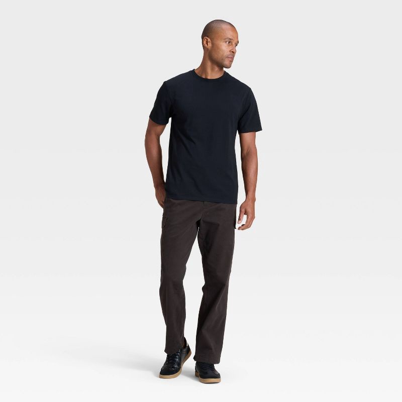 slide 3 of 3, Men's Vintage Cargo Pants - Goodfellow & Co™ Dark Brown XXL, 1 ct