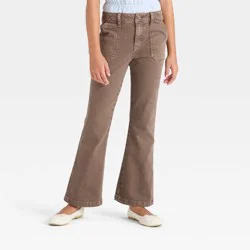 Girls' Flare Jeans - Cat & Jack™ Brown 6