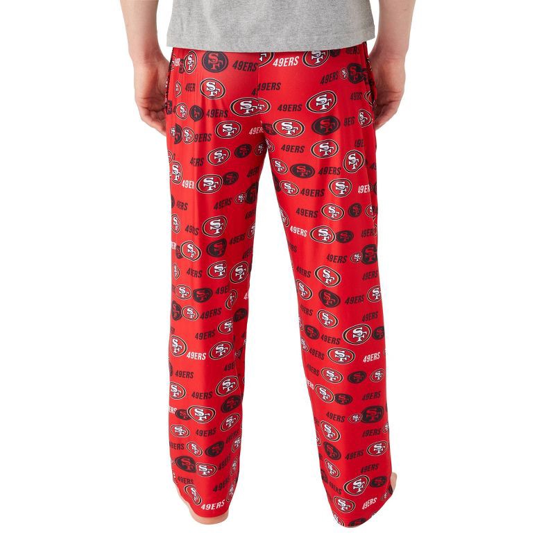 slide 2 of 3, NFL San Francisco 49ers Men's Pajama Pants with Pockets - XL, 1 ct