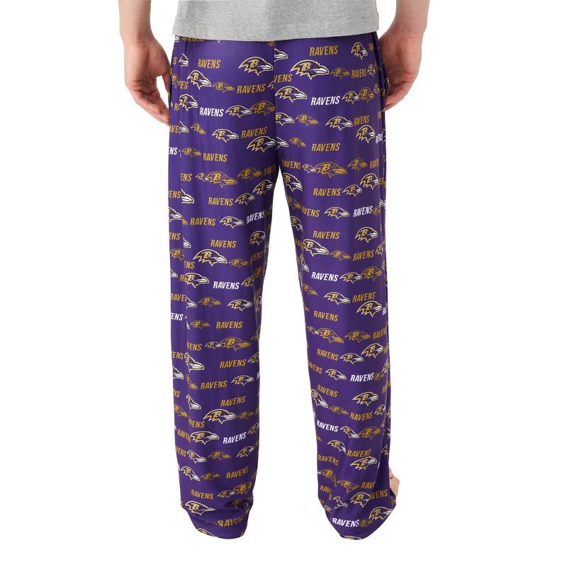 slide 2 of 3, NFL Baltimore Ravens Men's Pajama Pants with Pockets - XXL, 1 ct