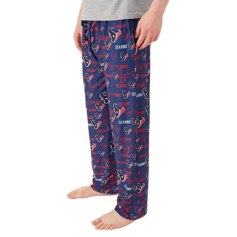 slide 3 of 3, NFL Houston Texans Men's Pajama Pants with Pockets - XXL, 1 ct