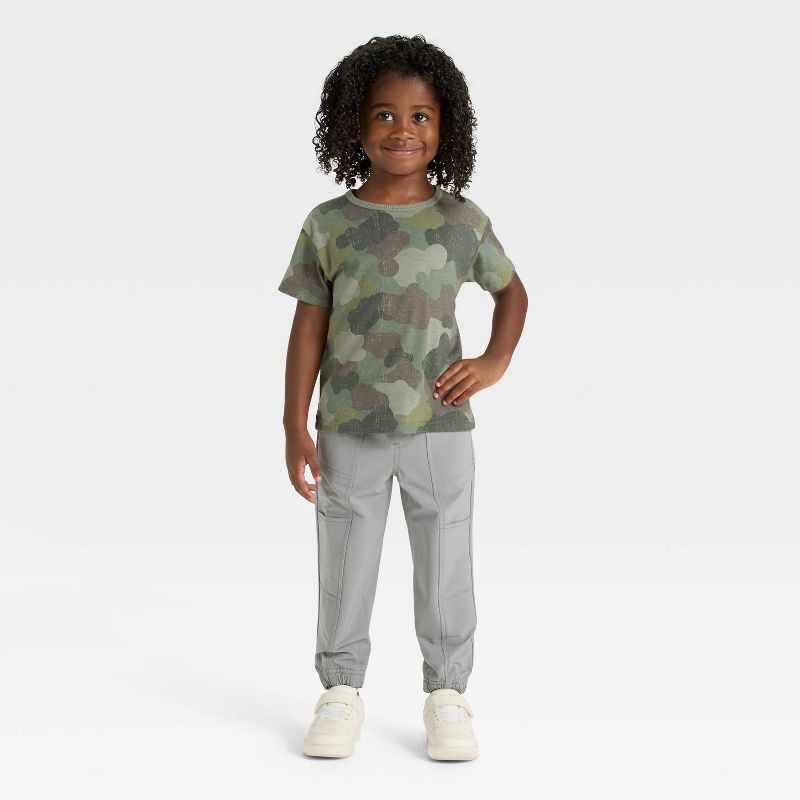 slide 3 of 3, Toddler Boys' Quick Dry Pants - Cat & Jack™ Gray 12M, 1 ct