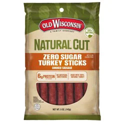 Old Wisconsin Natural Cut Meat Turkey Sticks - 5oz