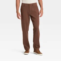 Men's Comfort Wear Trousers - Goodfellow & Co™ Brown 30x32