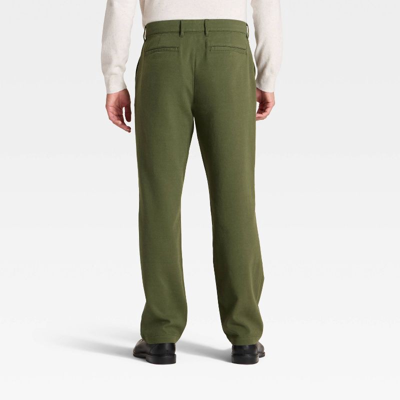 slide 2 of 3, Men's Comfort Wear Trousers - Goodfellow & Co™ Green 34x30, 1 ct
