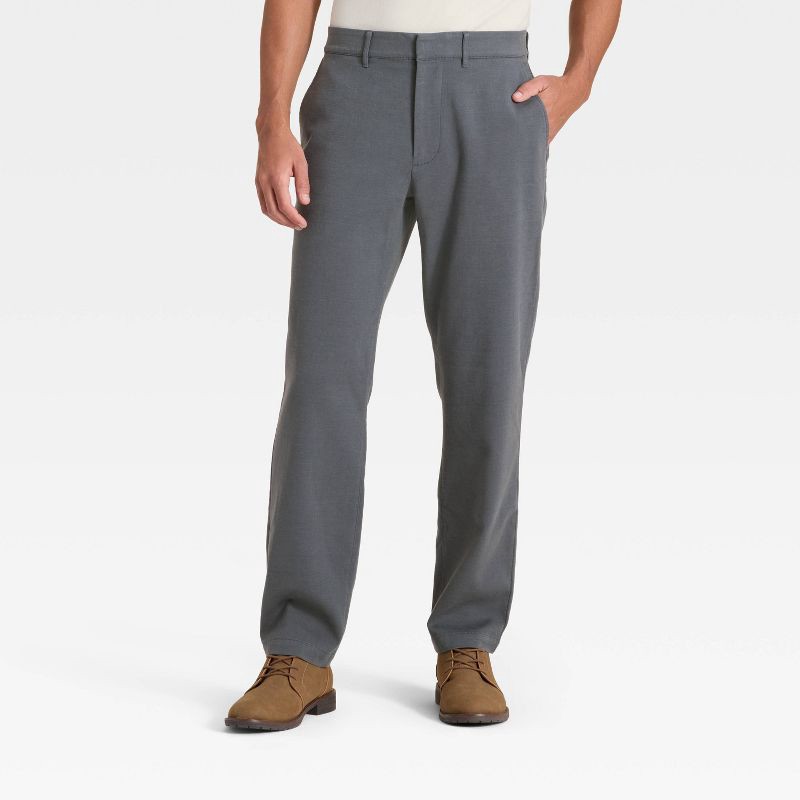 slide 1 of 3, Men's Comfort Wear Trousers - Goodfellow & Co™ Gray 32x32, 1 ct