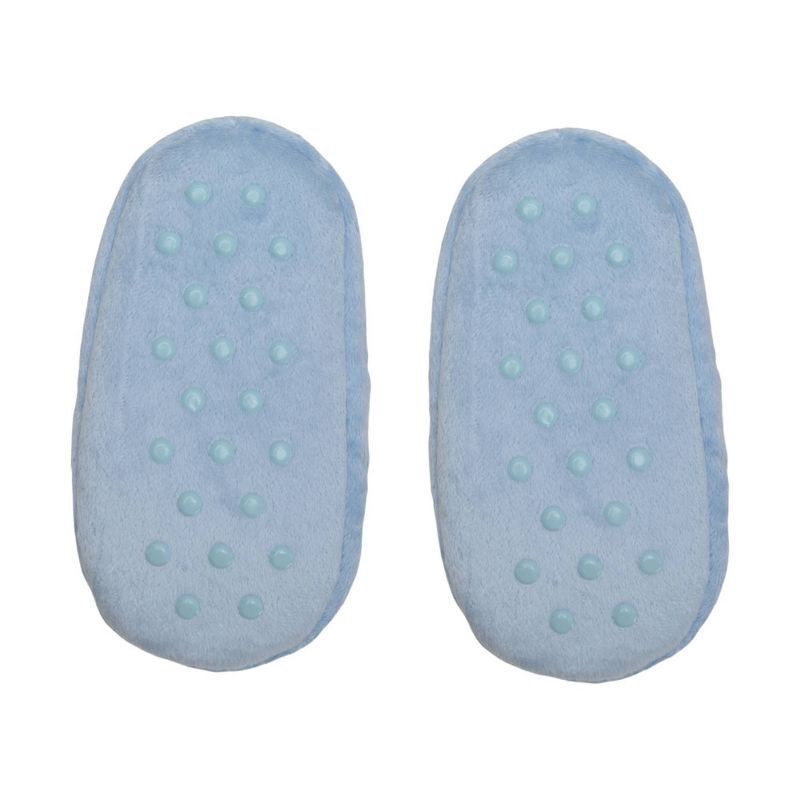 slide 3 of 5, Toddler Bluey Character Sock Slippers - Blue 2T-3T, 1 ct