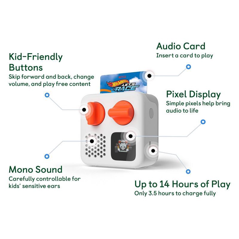slide 5 of 5, Yoto Hot Wheels Audio Card, 1 ct