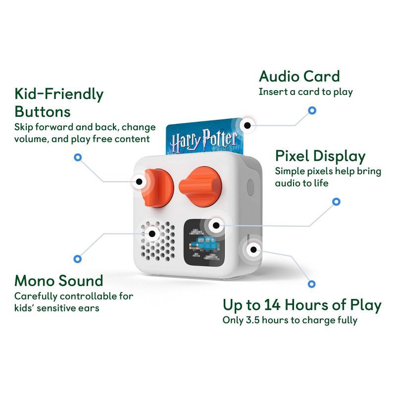 slide 5 of 5, Yoto Harry Potter and the Chamber of Secrets Audio Card: For Yoto Player Compatibility, 1 ct