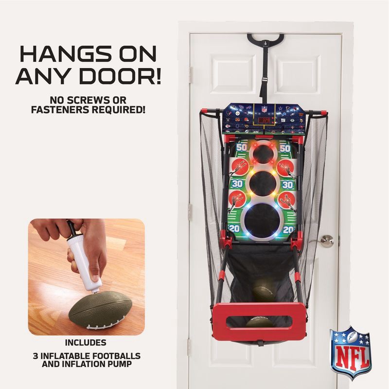 slide 4 of 6, EastPoint Sports NFL Over the Door 2 Minute Drill, 1 ct