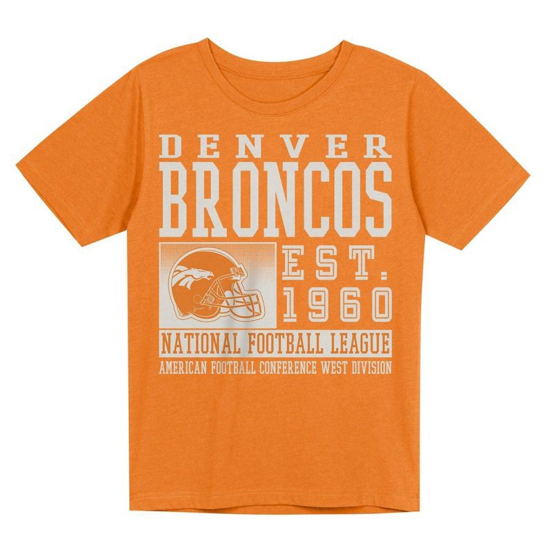 slide 2 of 3, NFL Denver Broncos Women's Washed T-Shirt - M, 1 ct