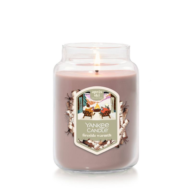 slide 2 of 4, Original Apothecary Fireside Warmth Candle 22oz - Yankee Candle, 22 oz