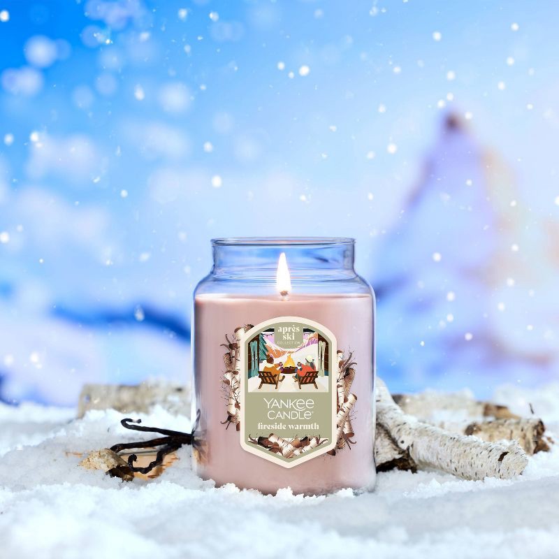 slide 3 of 4, Original Apothecary Fireside Warmth Candle 22oz - Yankee Candle, 22 oz