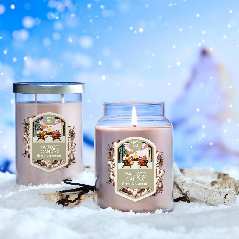 slide 4 of 4, Original Apothecary Fireside Warmth Candle 22oz - Yankee Candle, 22 oz