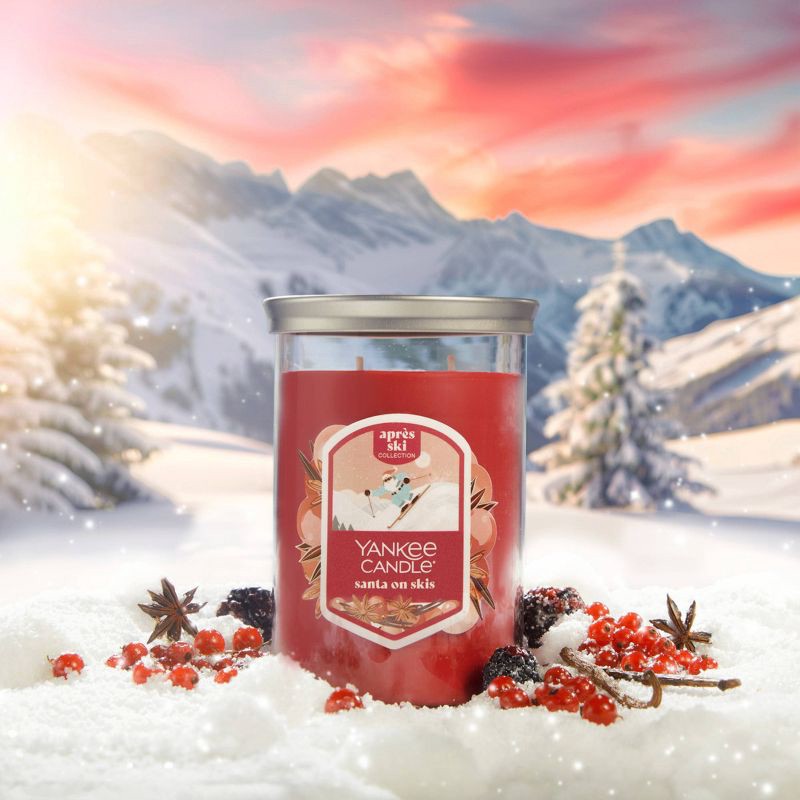 slide 2 of 4, Signature Santa on Skis Tumbler 20oz - Yankee Candle, 20 oz