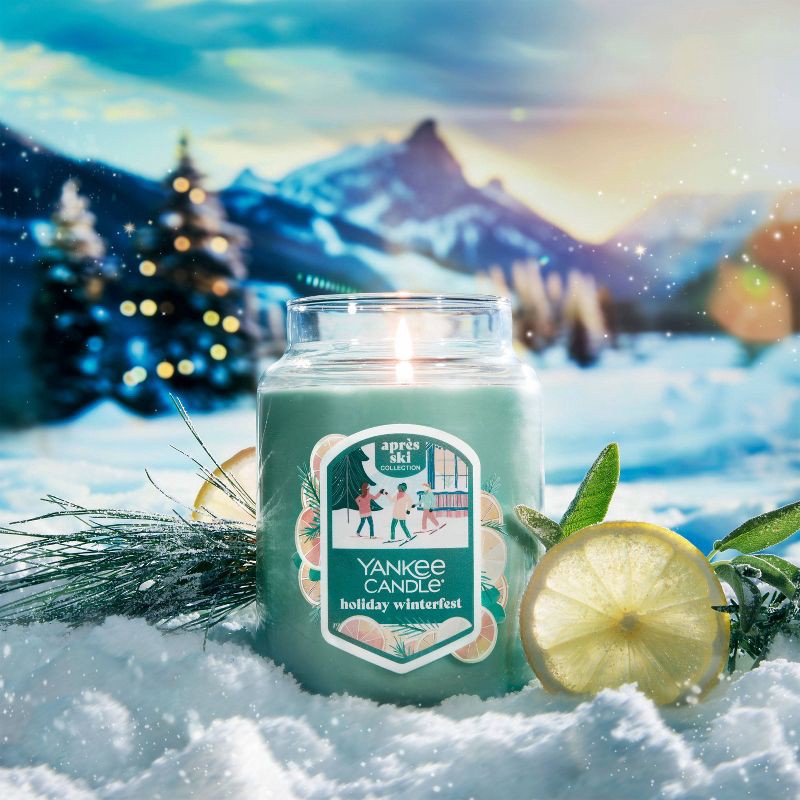Original Apothecary Holiday Winterfest Candle 22oz - Yankee Candle