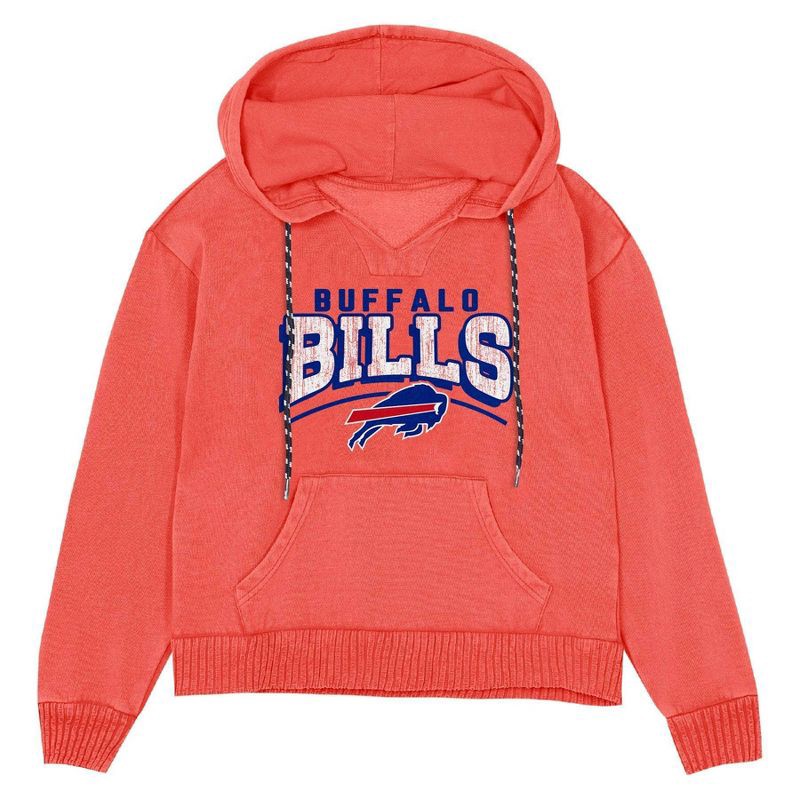 slide 2 of 3, NFL Buffalo Bills Women's Hooded Sweatshirt - S, 1 ct