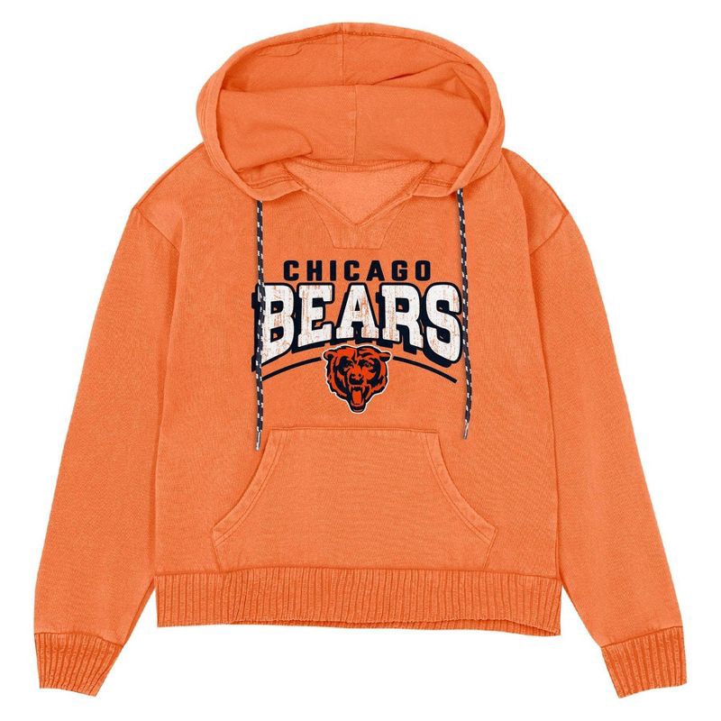 slide 2 of 3, NFL Chicago Bears Women's Hooded Sweatshirt - M, 1 ct