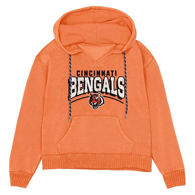 slide 2 of 3, NFL Cincinnati Bengals Women's Hooded Sweatshirt - XL, 1 ct